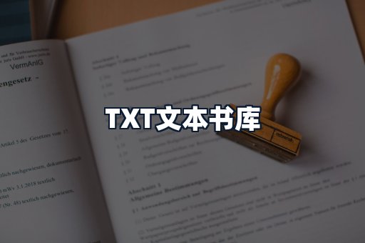TXT文本书库